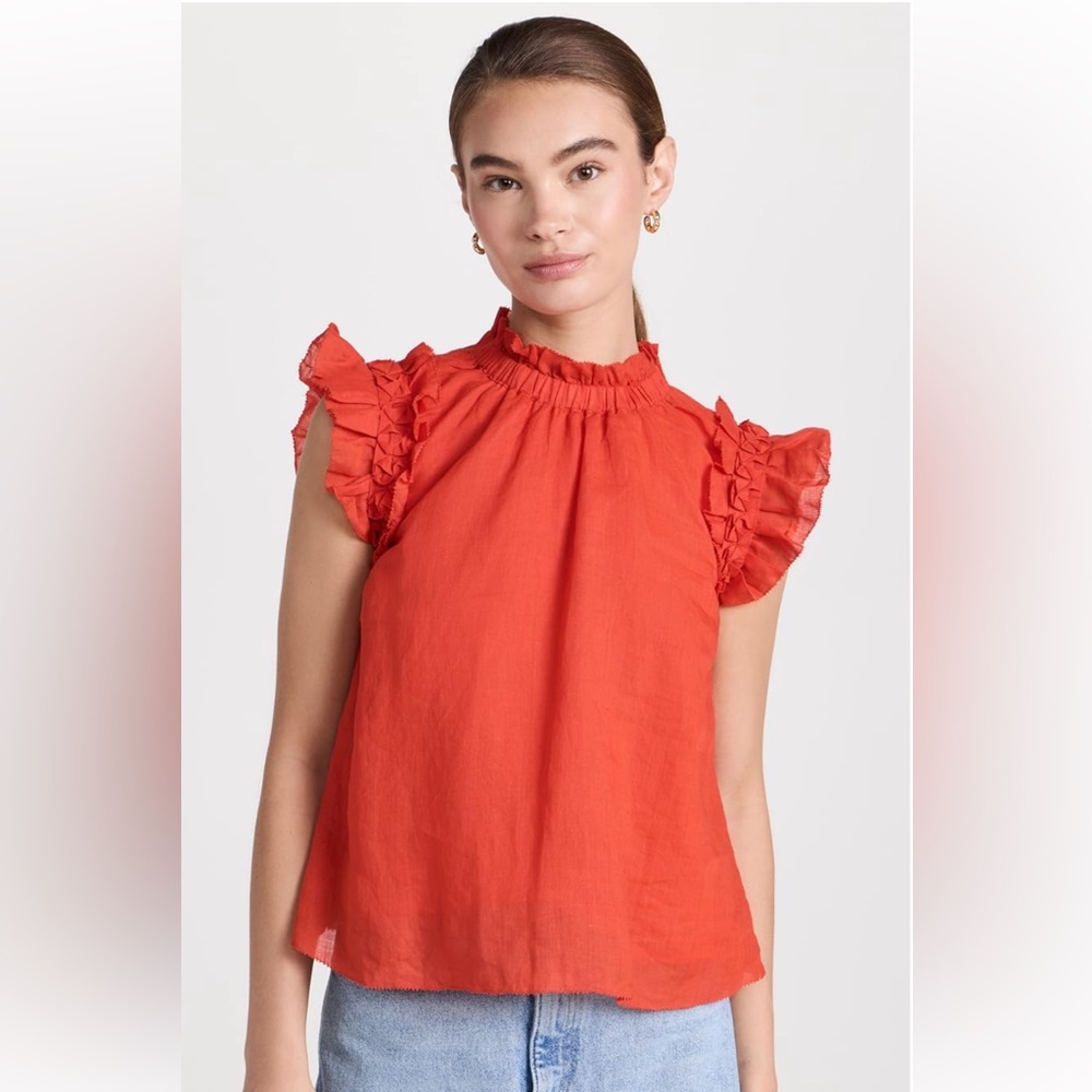 NEW SEA Ramie top, size small